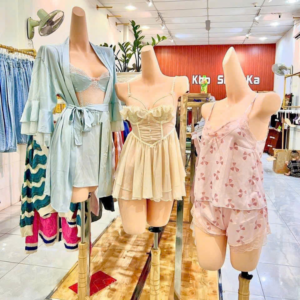 manocanh bán thân nữ trưng bày Đồ ngủ – mẫu trưng bày Đồ bộ, pijama